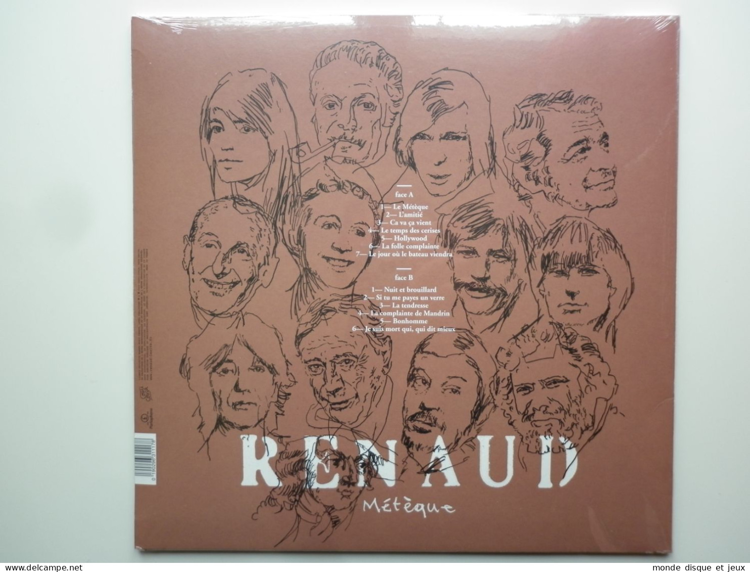 Renaud Album 33Tours Vinyle Métèque - Other - French Music