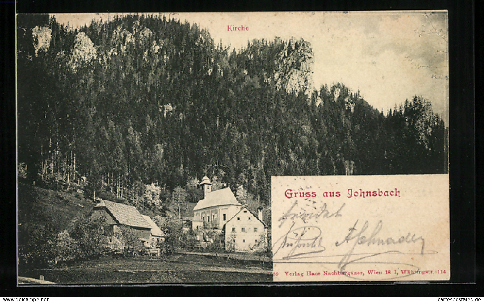 AK Johnsbach, Partie An Der Kirche  - Other & Unclassified