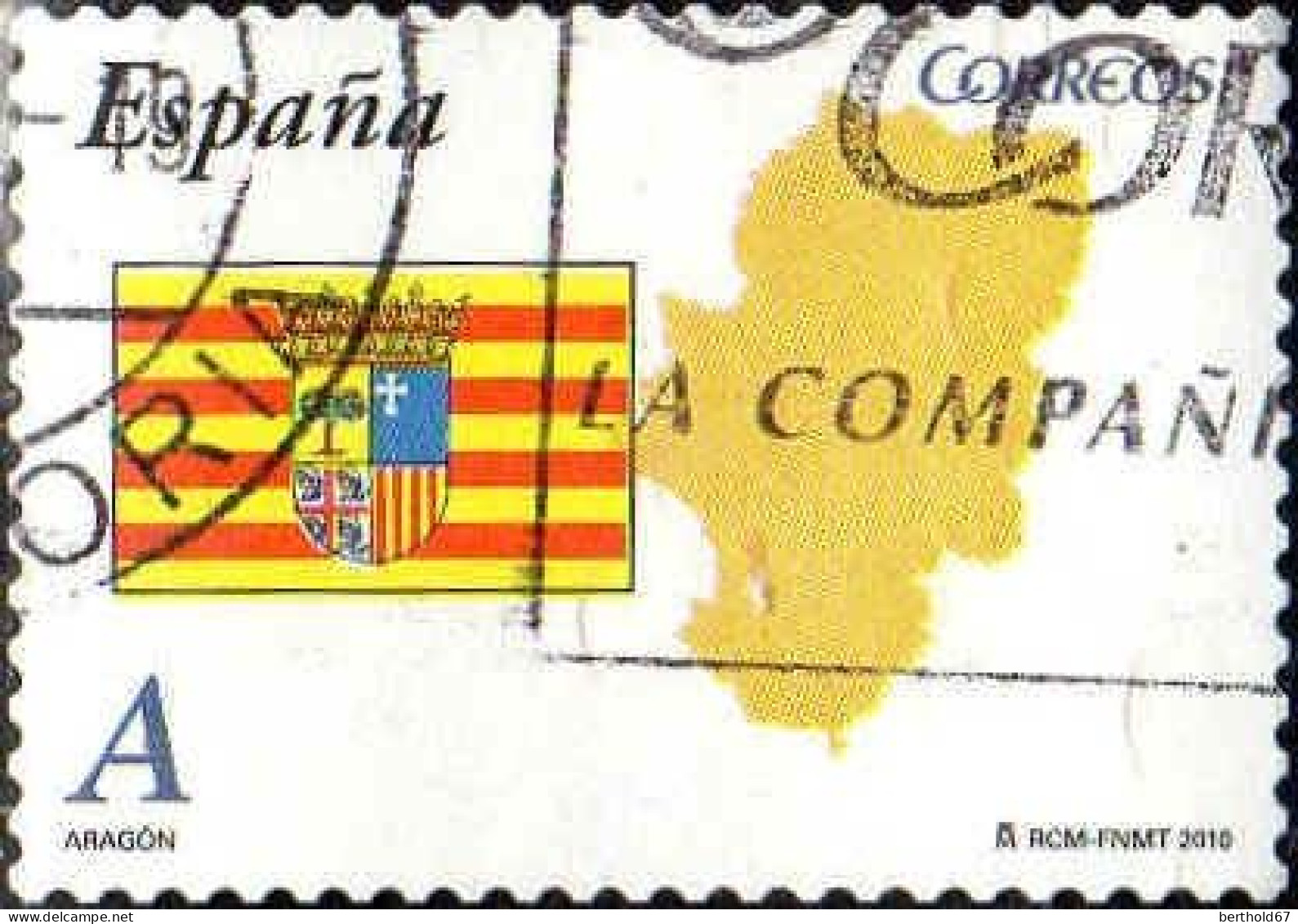 Espagne Poste Obl Yv:4178 Mi:4474 Ed:4531 Aragon (Beau Cachet Rond) - Oblitérés