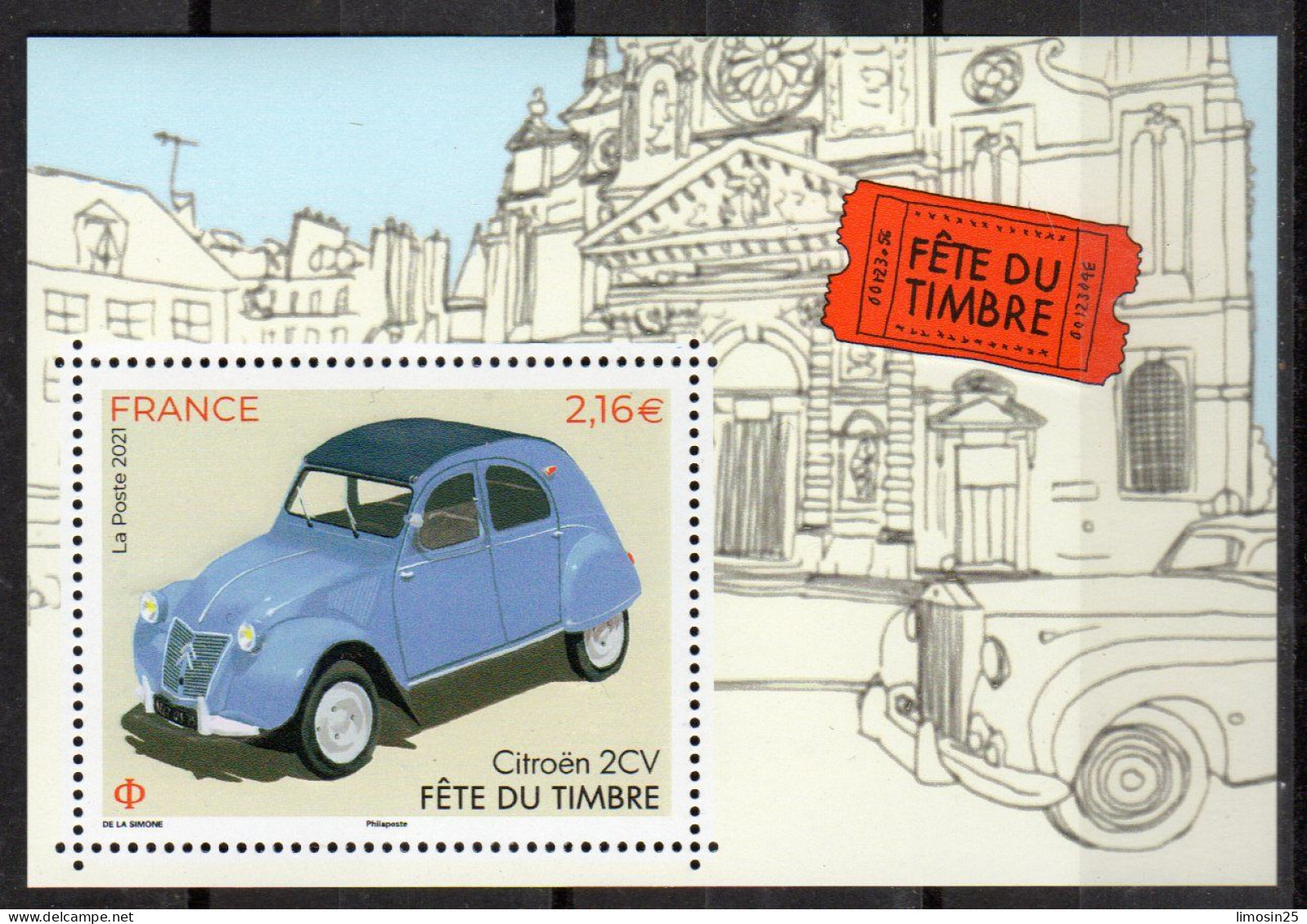 FETE DU TIMBRE - 2021 - Mint/Hinged