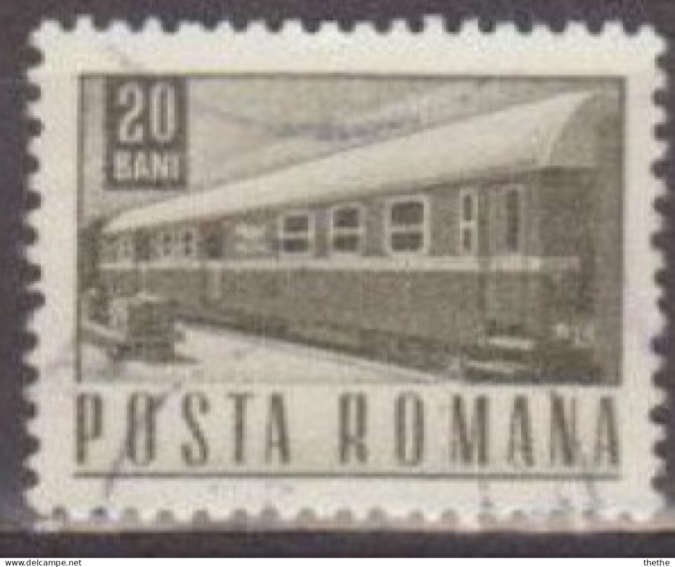 ROUMANIE - Wagon Postal - Eisenbahnen