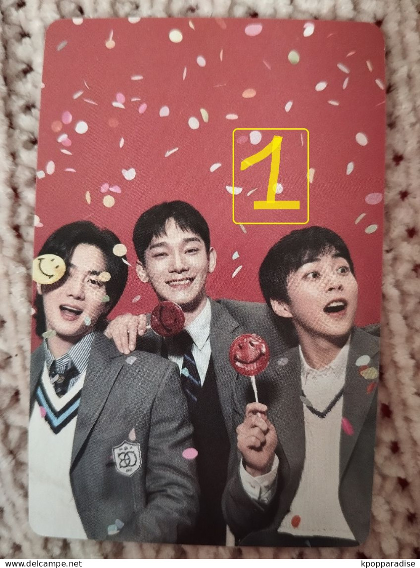 Photocard K POP Au Choix  EXO 2024 Season's Greetings Duos Trios - Other & Unclassified