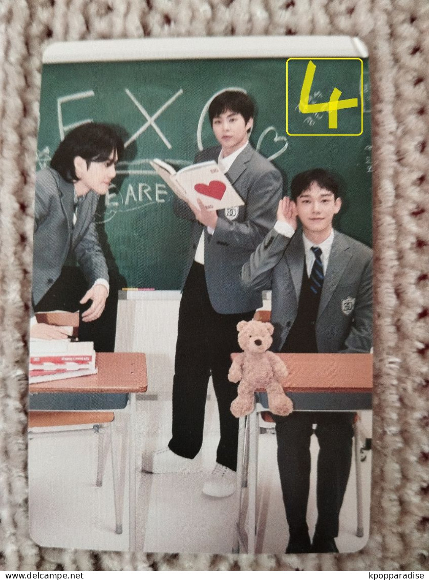 Photocard K POP Au Choix  EXO 2024 Season's Greetings Duos Trios - Other & Unclassified