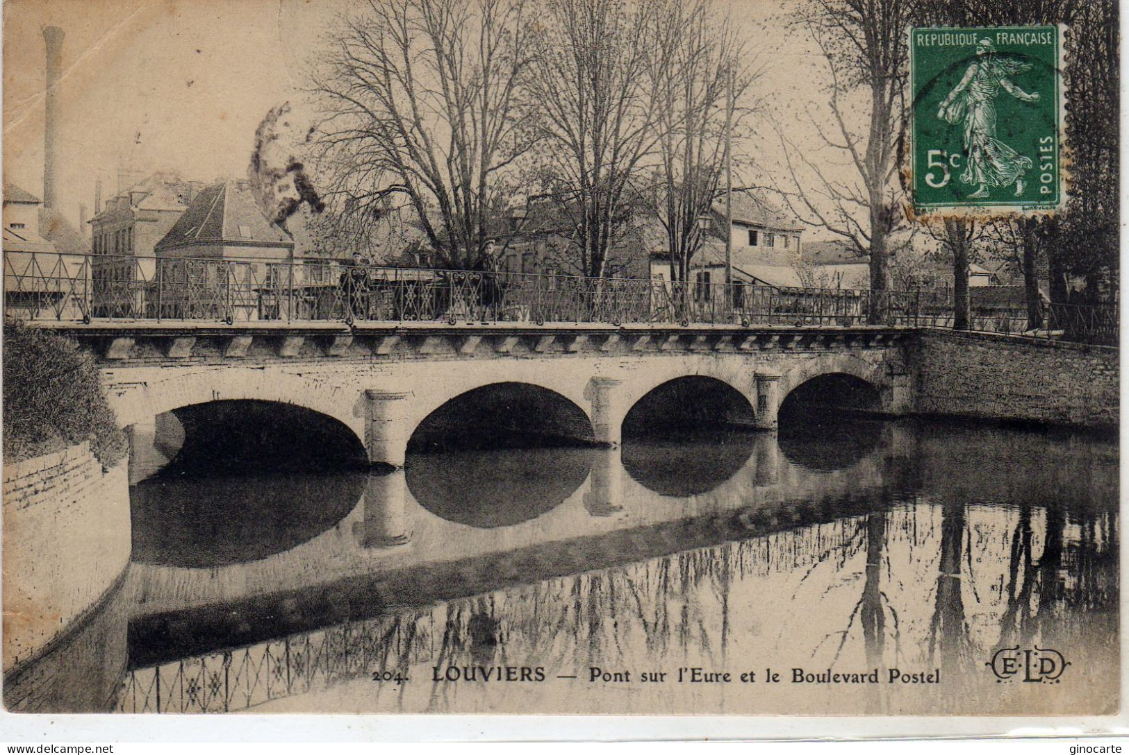 Louviers Pont Sur L'eure Et Boulevard Postel - Louviers