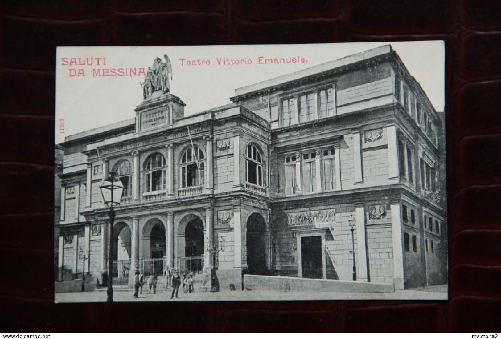 ITALIE - Saluti Da Messina : Teatro Vittorio Enanuele - Messina