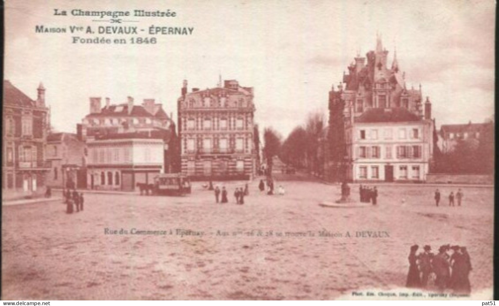 51 - Epernay : Maison A. DEVAUX - Epernay