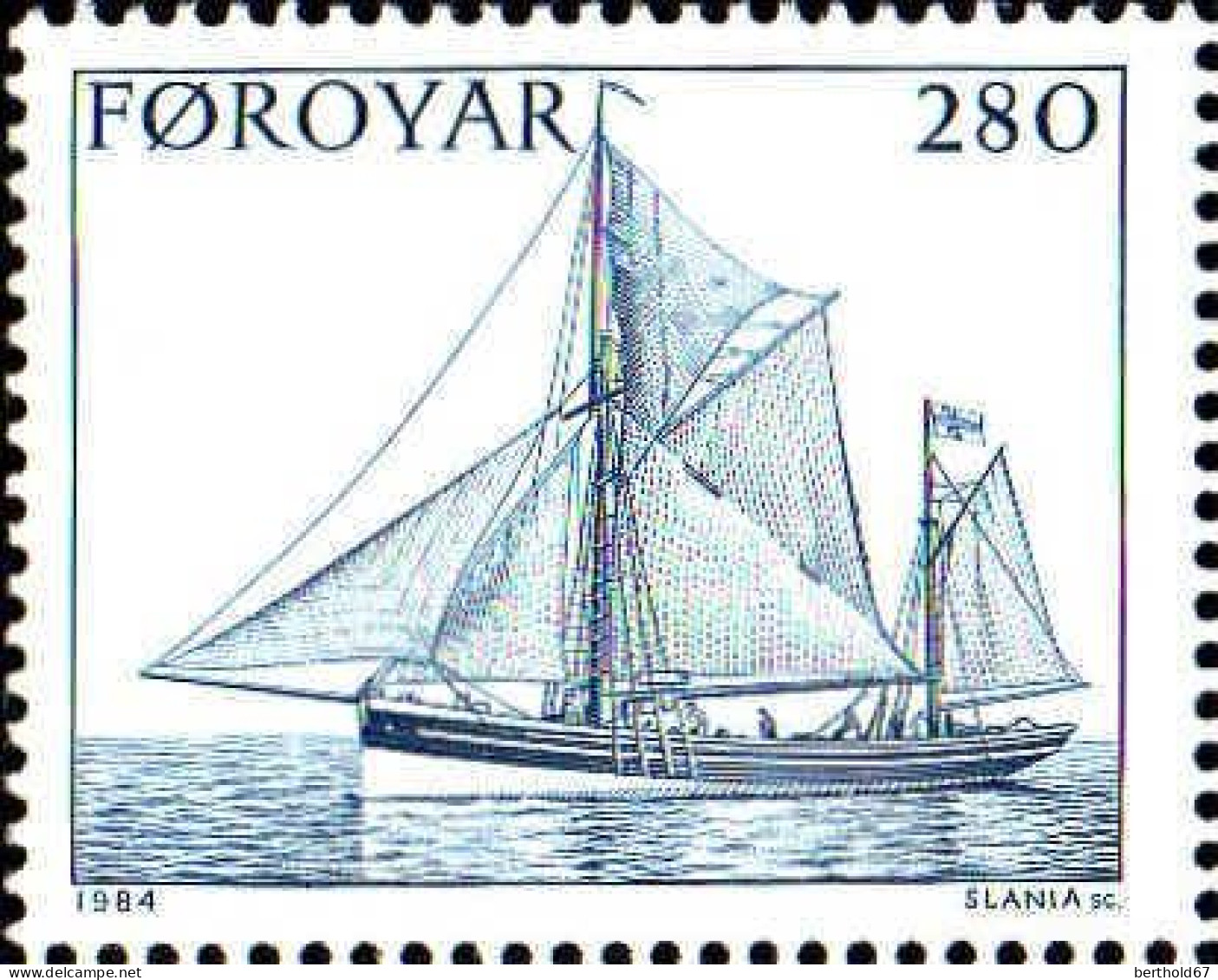 Feroe Poste N** Yv: 97/99 Aspects De La Pêche - Färöer Inseln