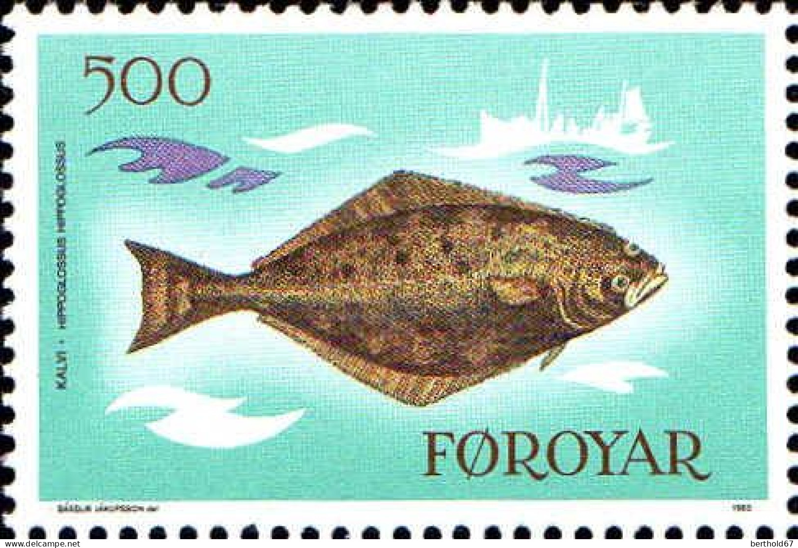 Feroe Poste N** Yv: 80/83 Poissons Autour De Féroé - Faroe Islands