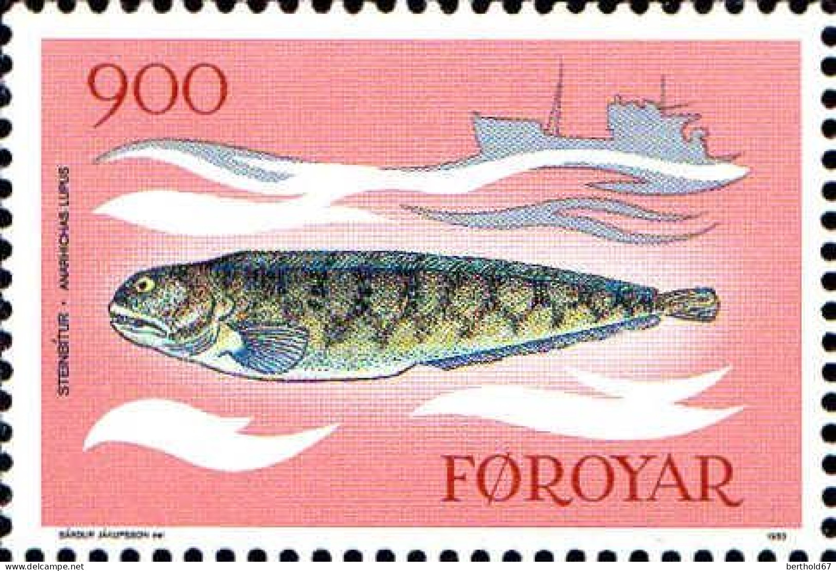 Feroe Poste N** Yv: 80/83 Poissons Autour De Féroé - Färöer Inseln