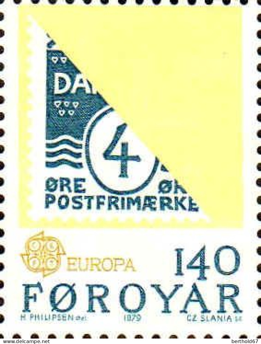 Feroe Poste N** Yv: 37/38 Europa Cept Histoire Postale - Faroe Islands