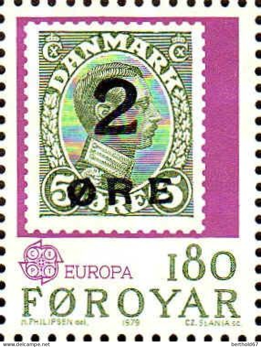 Feroe Poste N** Yv: 37/38 Europa Cept Histoire Postale - Färöer Inseln