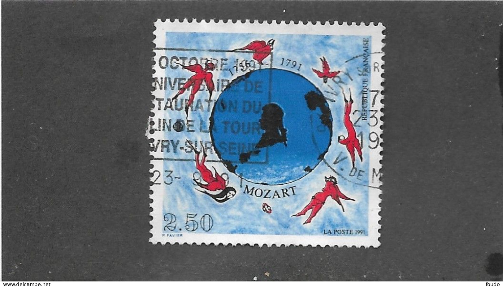 FRANCE 1991 -  N°YT 2695 - Used Stamps