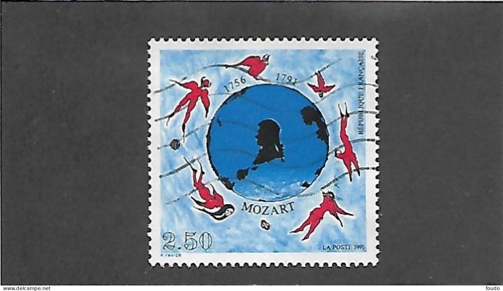 FRANCE 1991 -  N°YT 2695 - Used Stamps