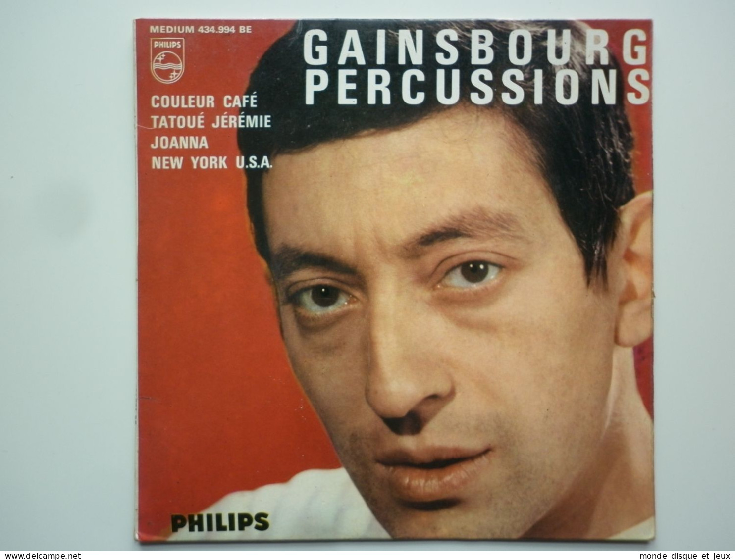 Serge Gainsbourg 45Tours EP Vinyle Percussions / Couleur Café - 45 Toeren - Maxi-Single