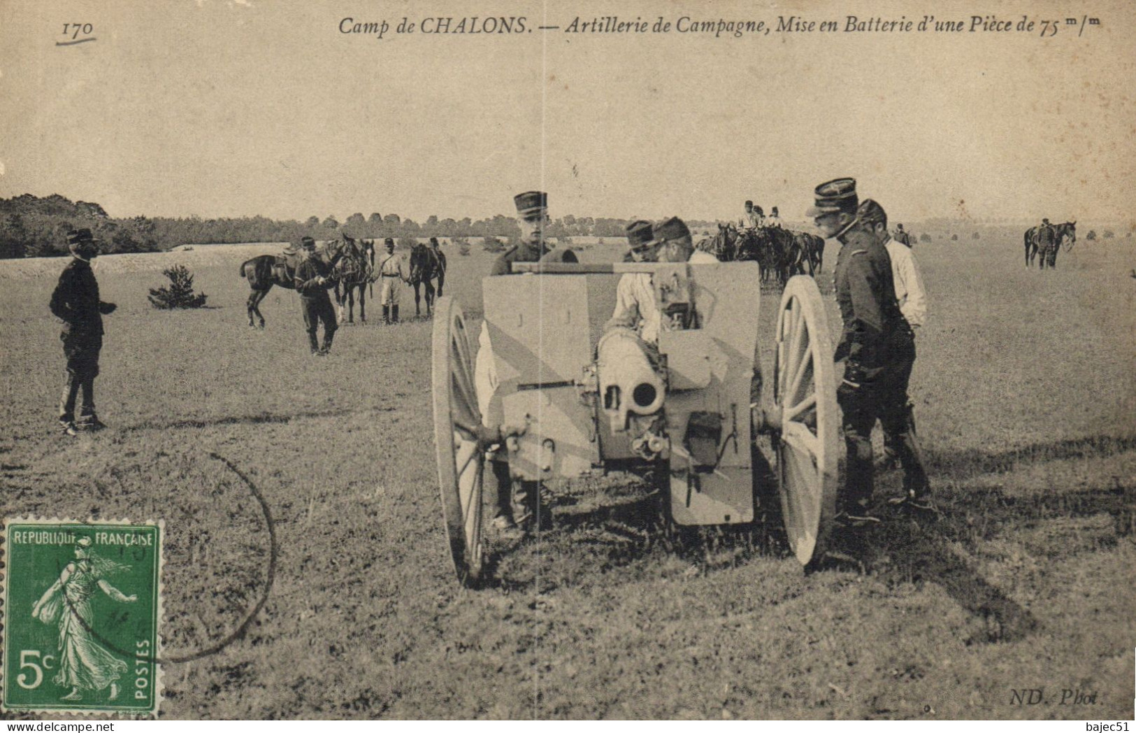 Camp De Châlons - Artillerie De Campagne - Châlons-sur-Marne