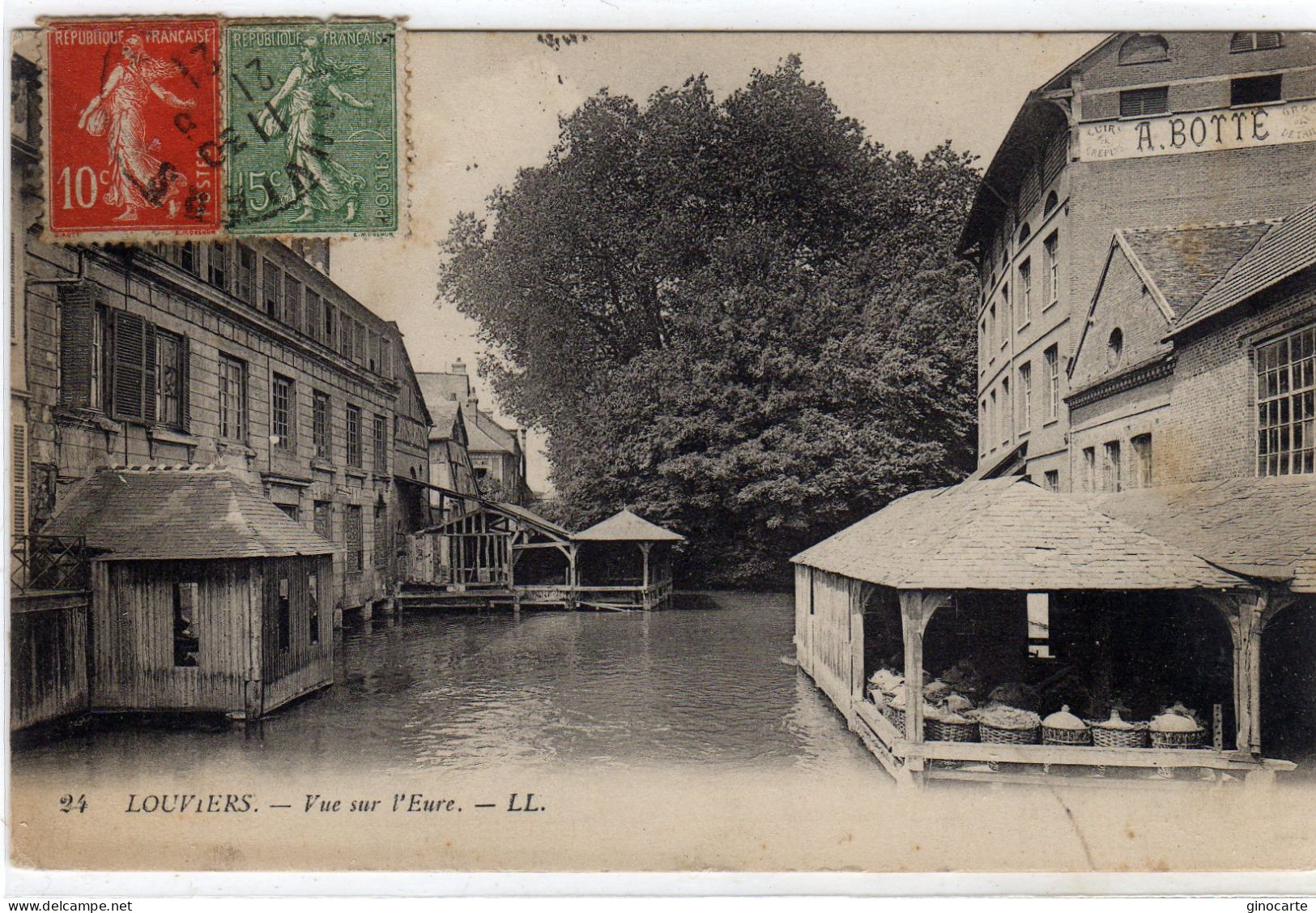 Louviers Vue Sur L'eure - Louviers