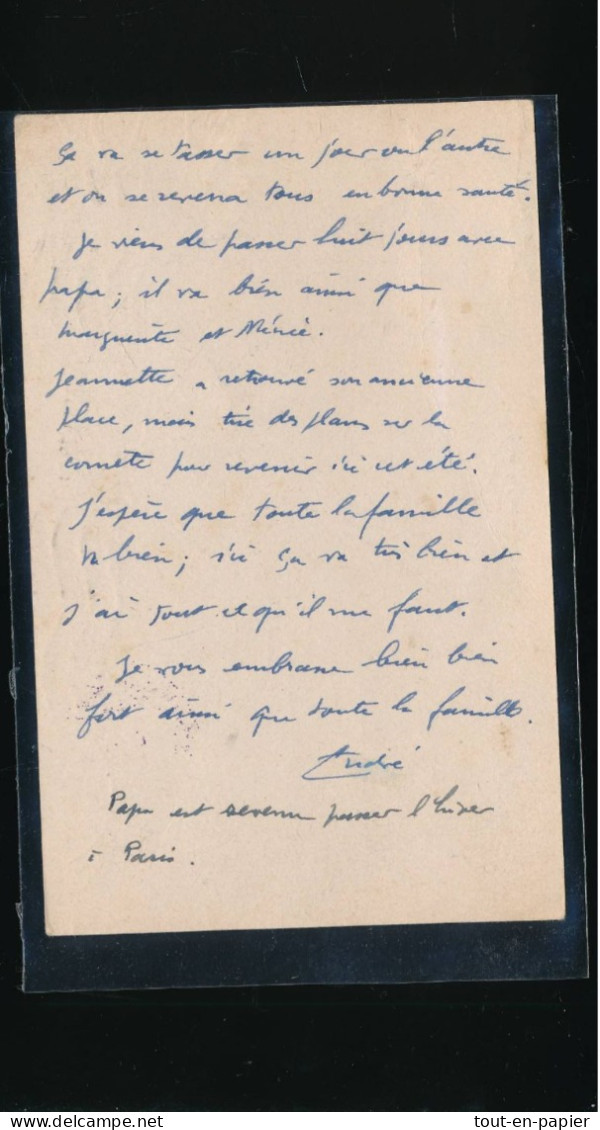 CPA Carte Postale  D'Auxerre Vers Tergnier Aisne Cachet Régiment D'infanterie - Vignette Espoir Contre Tuberculose - Guerre 1939-45