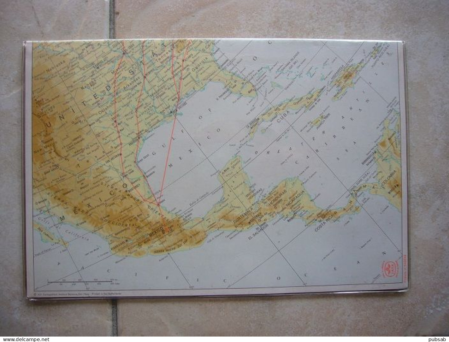 Avion / Airplane / SABENA / Air Route  / Airline Issue / Carte Plastifiée - Otros & Sin Clasificación