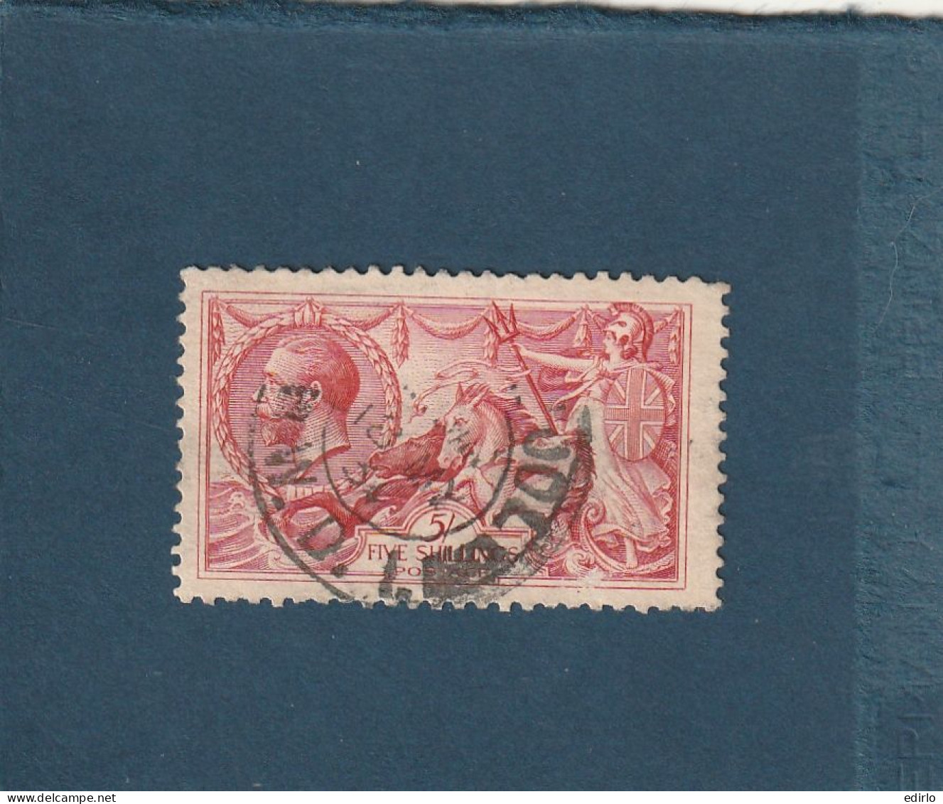 ///   ANGLETERRE ///  Brun  N° 199 Côte 80€ - Used Stamps
