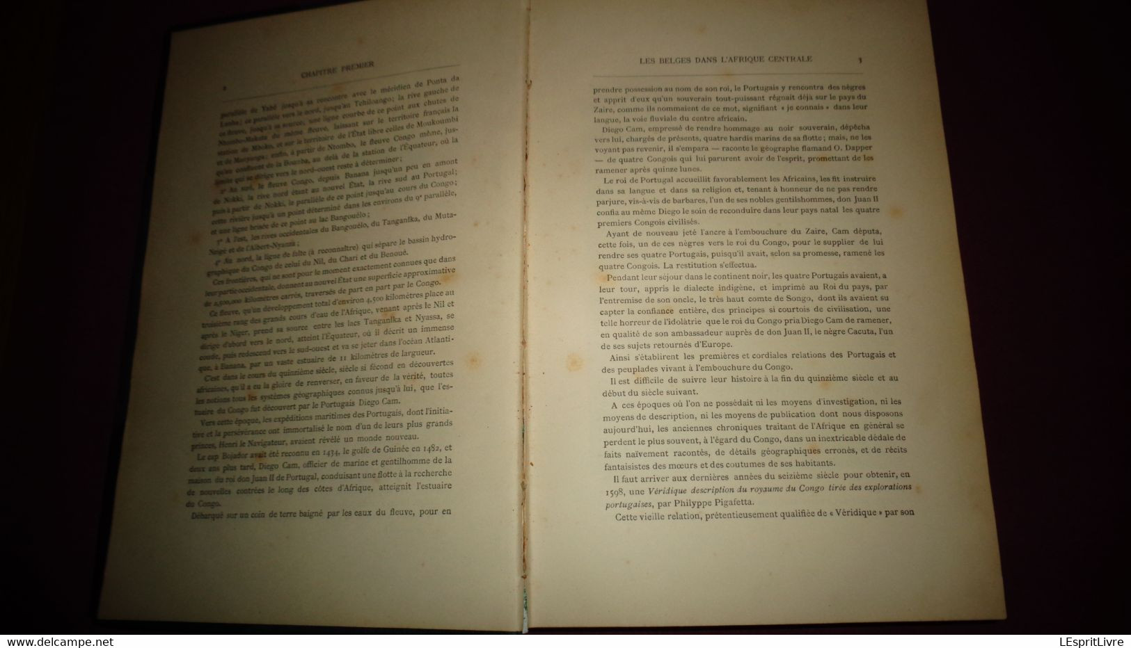 LES BELGES DANS L'AFRIQUE CENTRALE 2 Tomes Ch. De Martrin-Donos 1886 Colonie Belge Congo Histoire Belgique Stanley