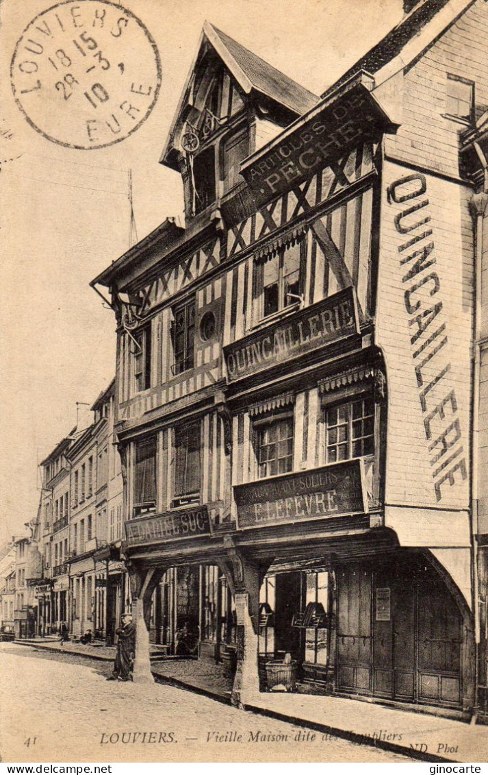 Louviers Vieille Maison Des Templiers - Louviers