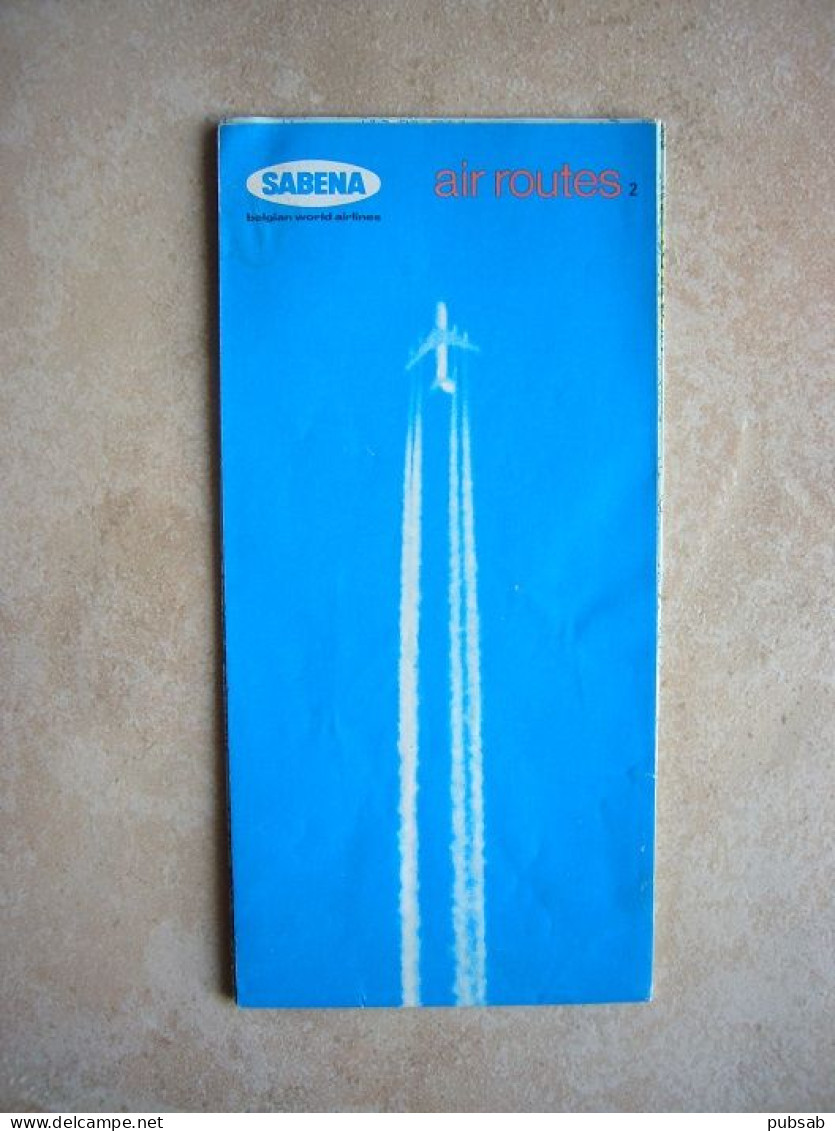 Avion / Airplane / SABENA / Air Route  / Airline Issue - Andere & Zonder Classificatie