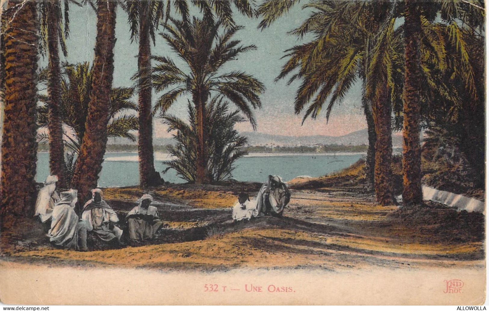 26959 " UNE OASIS " ANIMÉ-VERA FOTO-CART.POST. SPED.1923 - Unclassified