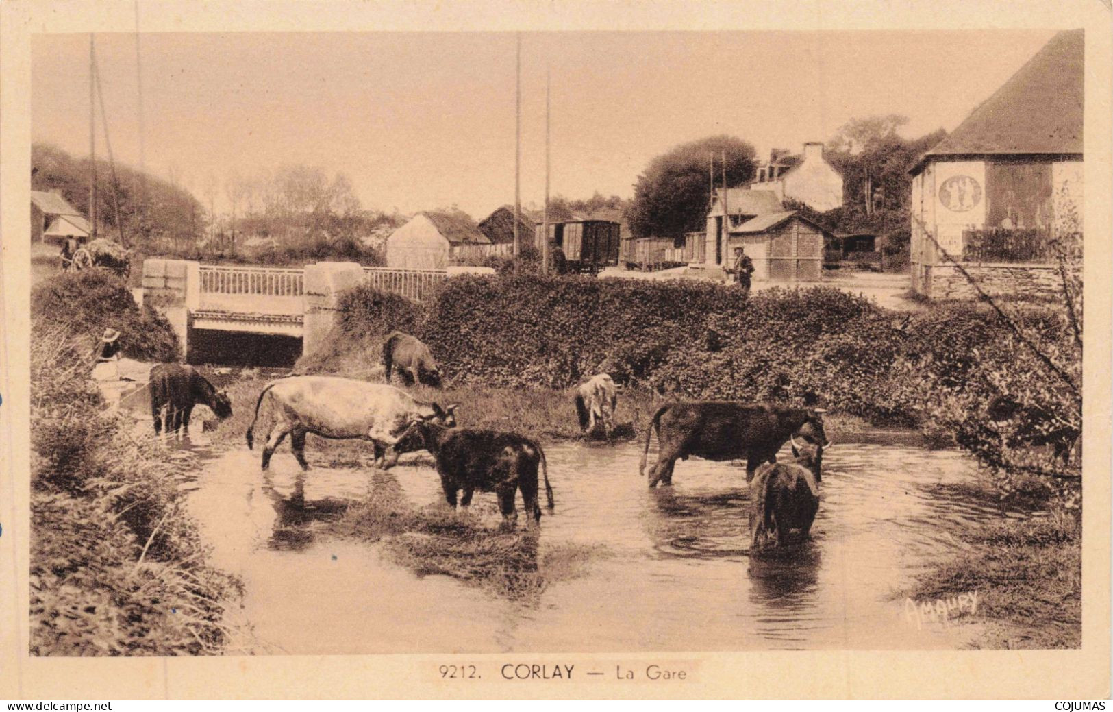 22 - CORLAY _S28791_ La Gare - Agriculture - Sonstige & Ohne Zuordnung