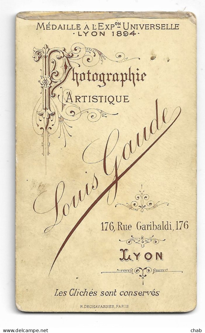 Photo C.D.V Originale - Escrimeur - Photo Louis Gaude - 16 Rue Garibaldi, LYON - ESCRIME - épée - Fleuret - PHOTO - LYON - Sporten