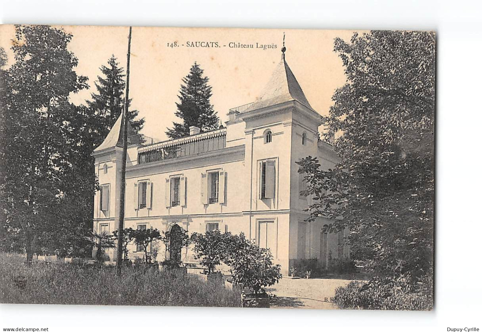 SAUCATS - Château Laguës - Très Bon état - Altri & Non Classificati