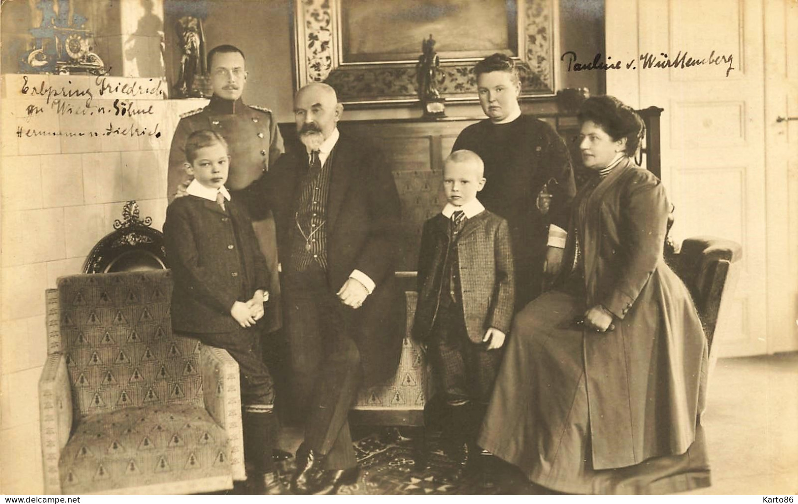 Germany * Carte Photo * Königliche Familie Von Württemberg * Allemagne * Royale Royauté Royalty - Autres & Non Classés