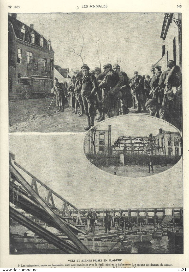 LES ANNALES Politiques Et Littéraires: 14 Mars 1915: La Croisade Française, Le Pessimisme Russe, Les Français D'Orient, - 1900 - 1949