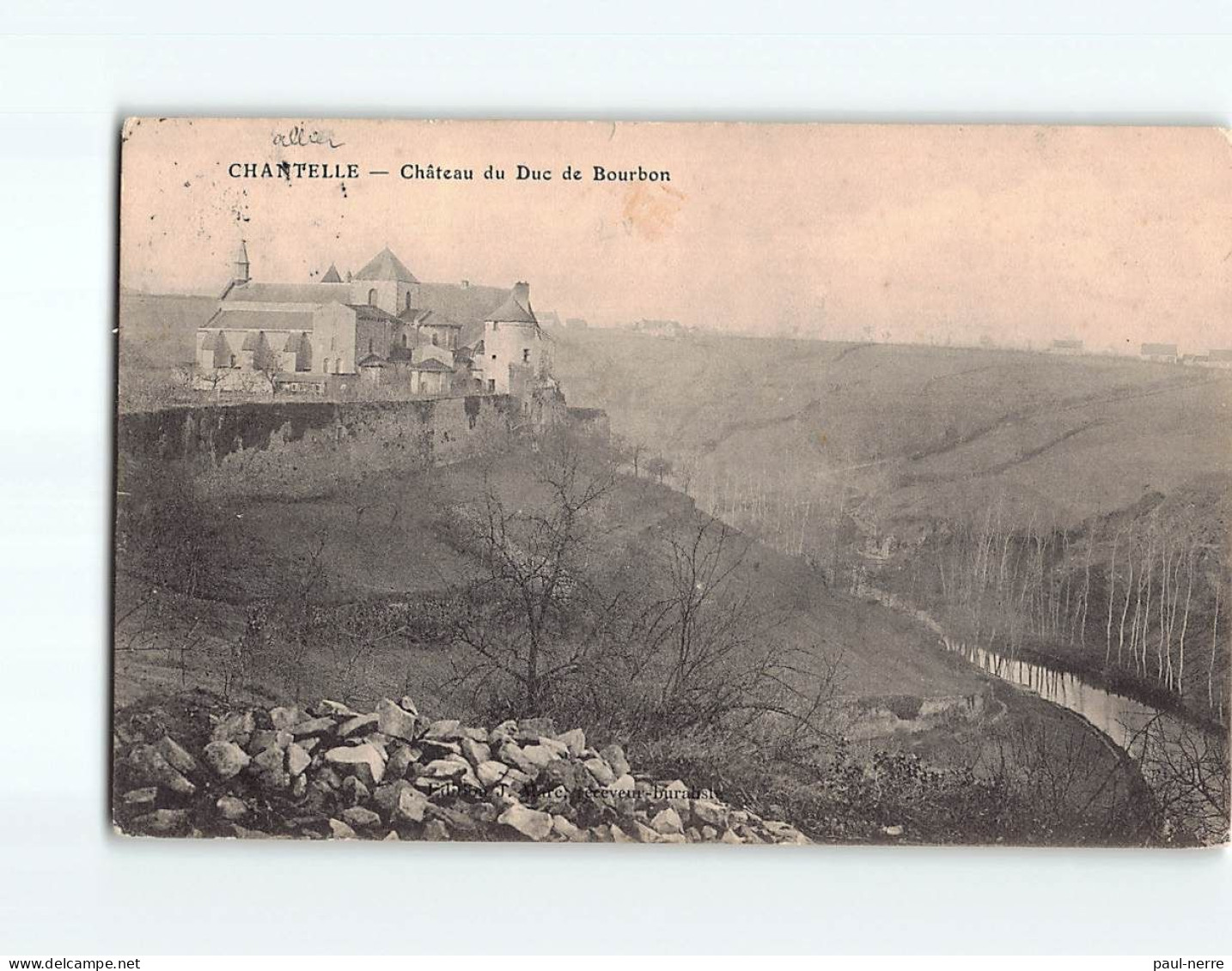 CHANTELLE : Château Du Duc De Bourbon - état - Other & Unclassified