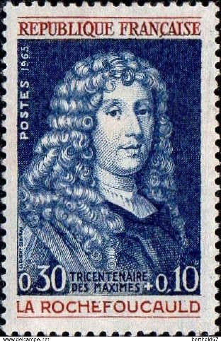 France Poste N** Yv:1442/1445 Célébrités De La Rochefoucauld à Charles D'Orléans - Ungebraucht