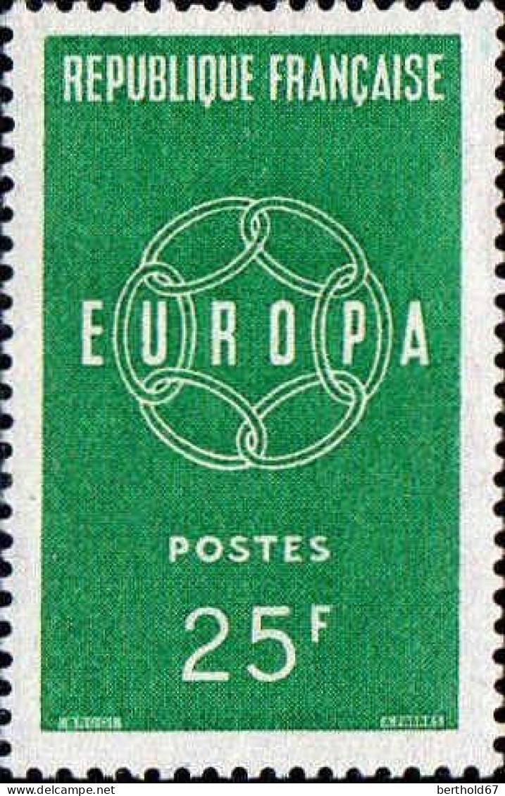 France Poste N** Yv:1218/1219 Europa Cept Chaîne à 6 Maillons - Unused Stamps