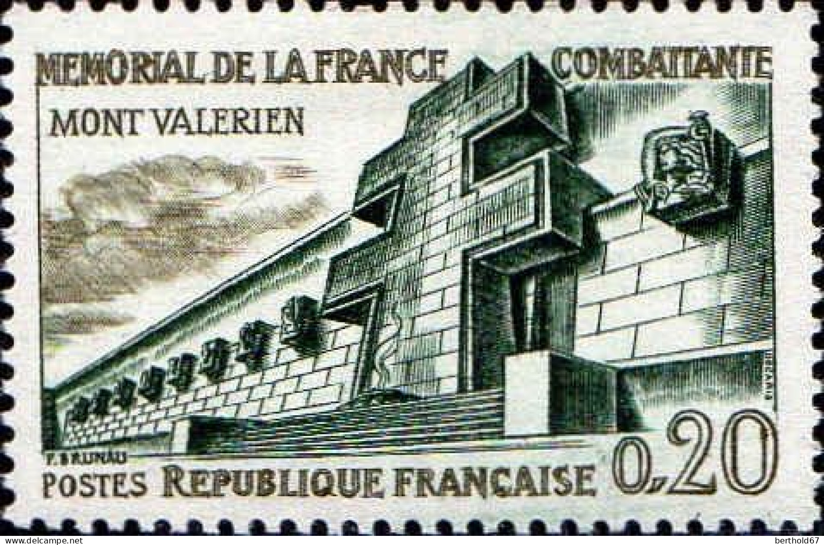 France Poste N** Yv:1335/1337 Hauts Lieux De La Résistance 1.Serie - Neufs