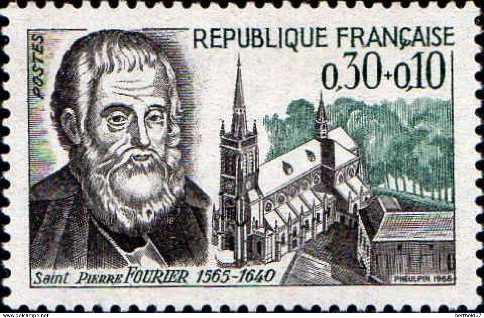 France Poste N** Yv:1470/1475 Célébrités De St Pierre Fourier à Hippolyte Taine - Unused Stamps