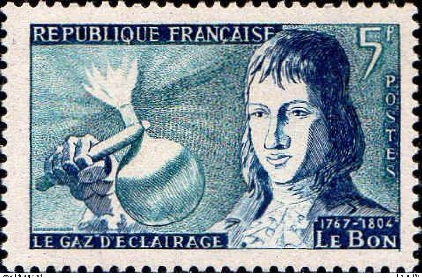 France Poste N** Yv:1012/1017 Inventeurs Célèbres De Le Bon à Chardonnet - Unused Stamps