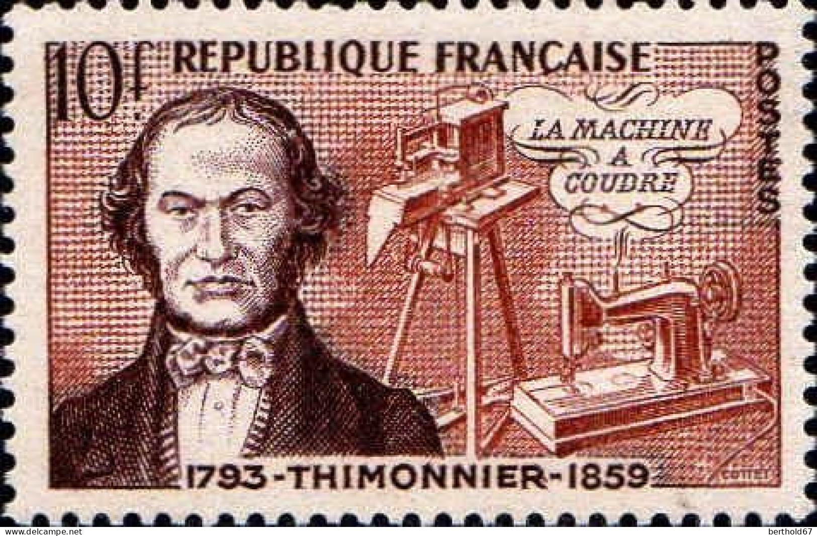 France Poste N** Yv:1012/1017 Inventeurs Célèbres De Le Bon à Chardonnet - Neufs