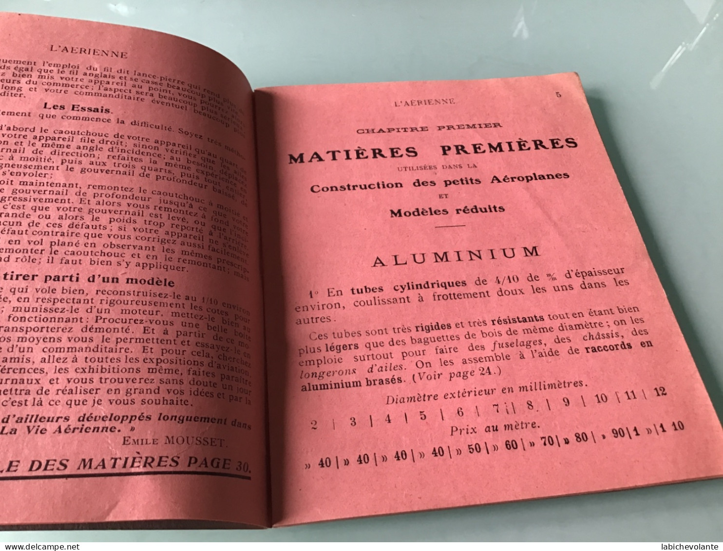 Modèles Réduits . Catalogue De Pièces Détachées 1912. 32 Pages. - Sonstige & Ohne Zuordnung