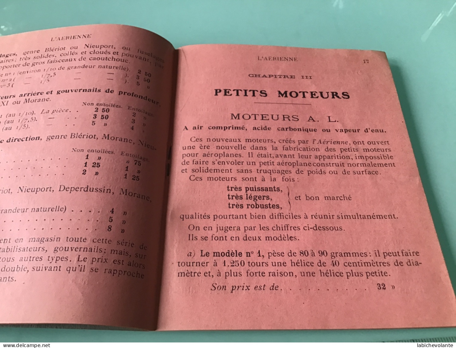 Modèles Réduits . Catalogue De Pièces Détachées 1912. 32 Pages. - Andere & Zonder Classificatie