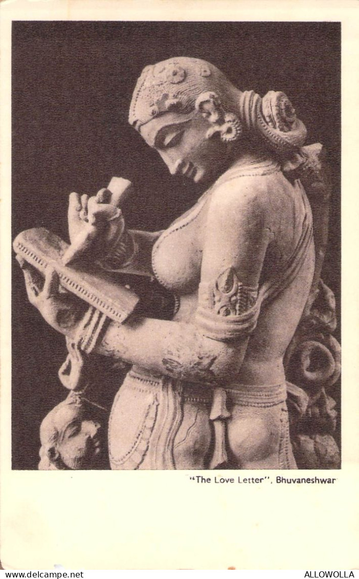26961 " THE LOVE LETTER-BHUVANESHWAR " -VERA FOTO-CART.POST. NON SPED. - Inde