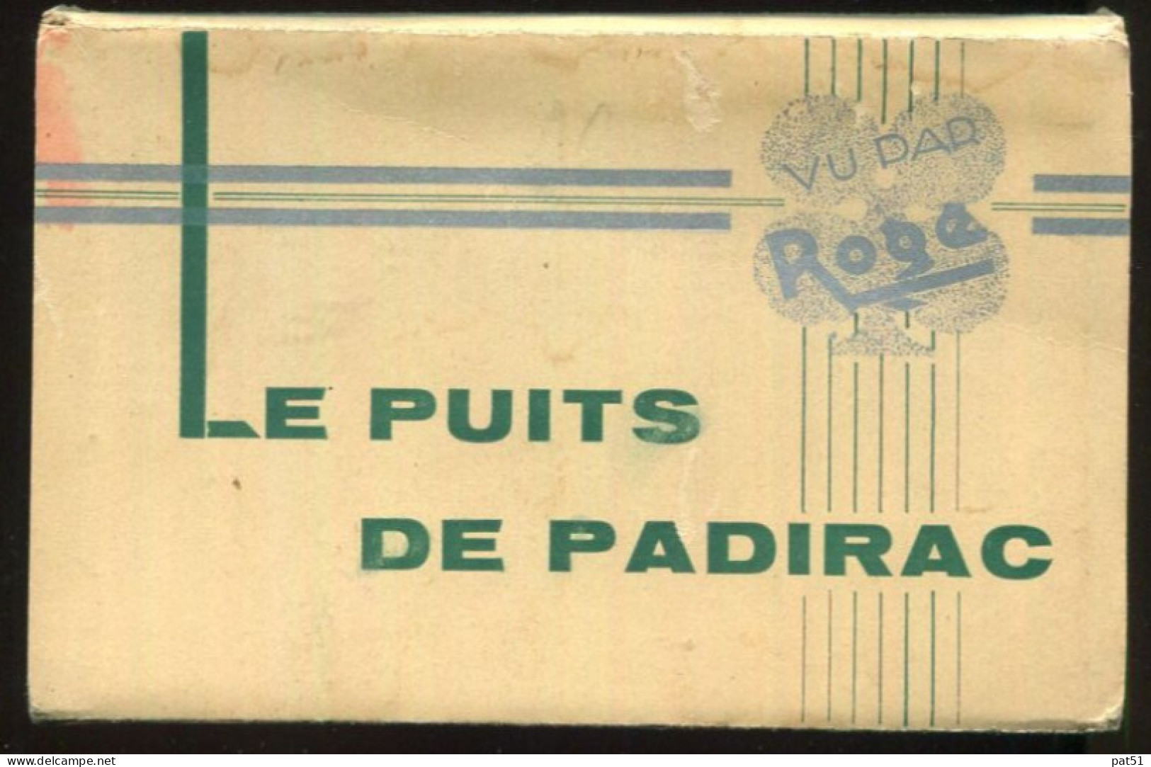 46 - Padirac : Portfolio De 20 Cartes Postales - Le Puits De Padirac - Padirac