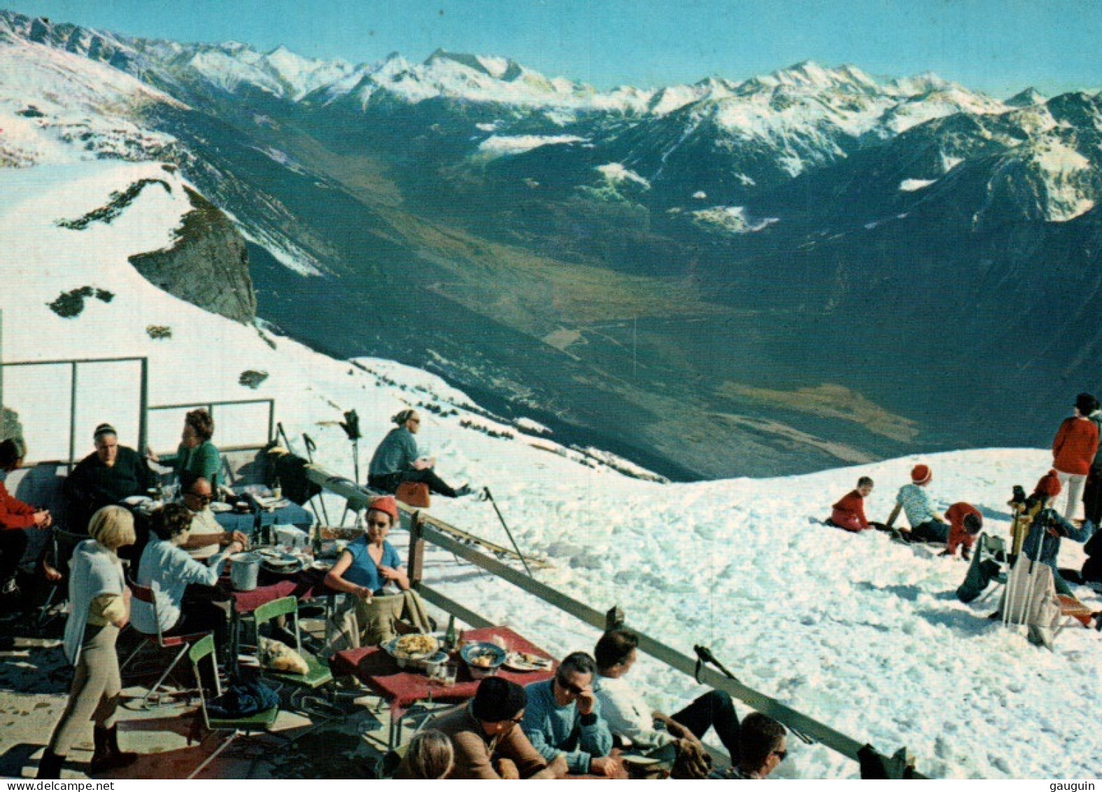 CPM - CRANS S/SIERRE - Restaurant D'altitude "Bella-Lui " Vue Sur Le Cervin ...Edition E.Kägi-Rüegg - Crans-Montana