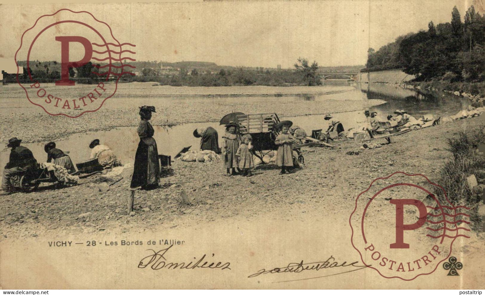 FRANCIA. FRANCE. VICHY. Les Bords De L'Allier - Vichy