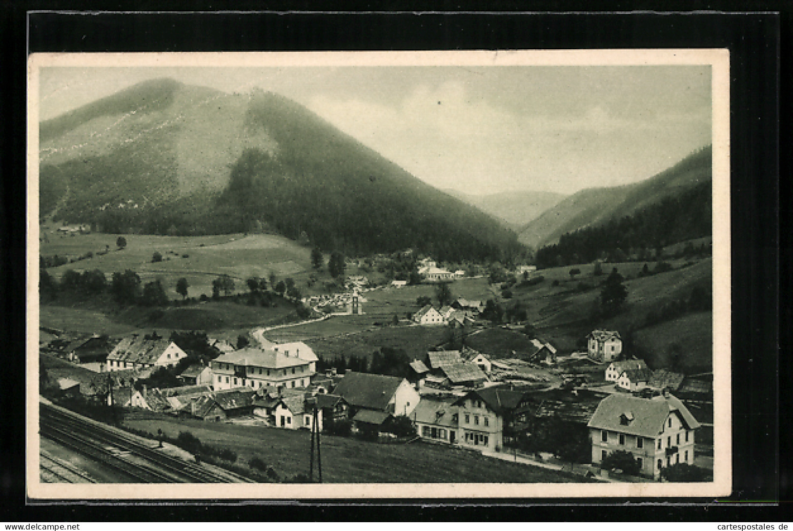 AK Steinhaus Am Semmering, Teilansicht Mit Fröschnitztal  - Other & Unclassified