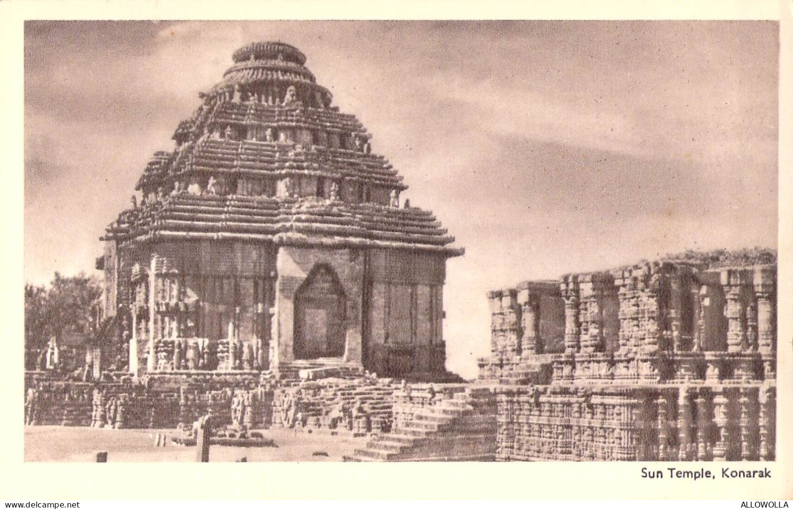 26963 " SUN TEMPLE-KONARAK " -VERA FOTO-CART.POST. NON SPED. - India