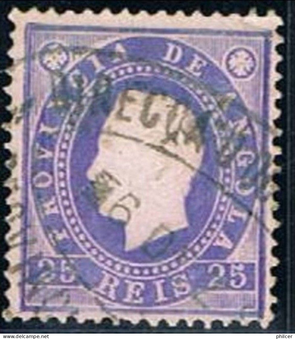 Angola, 1886, # 18, Used - Angola