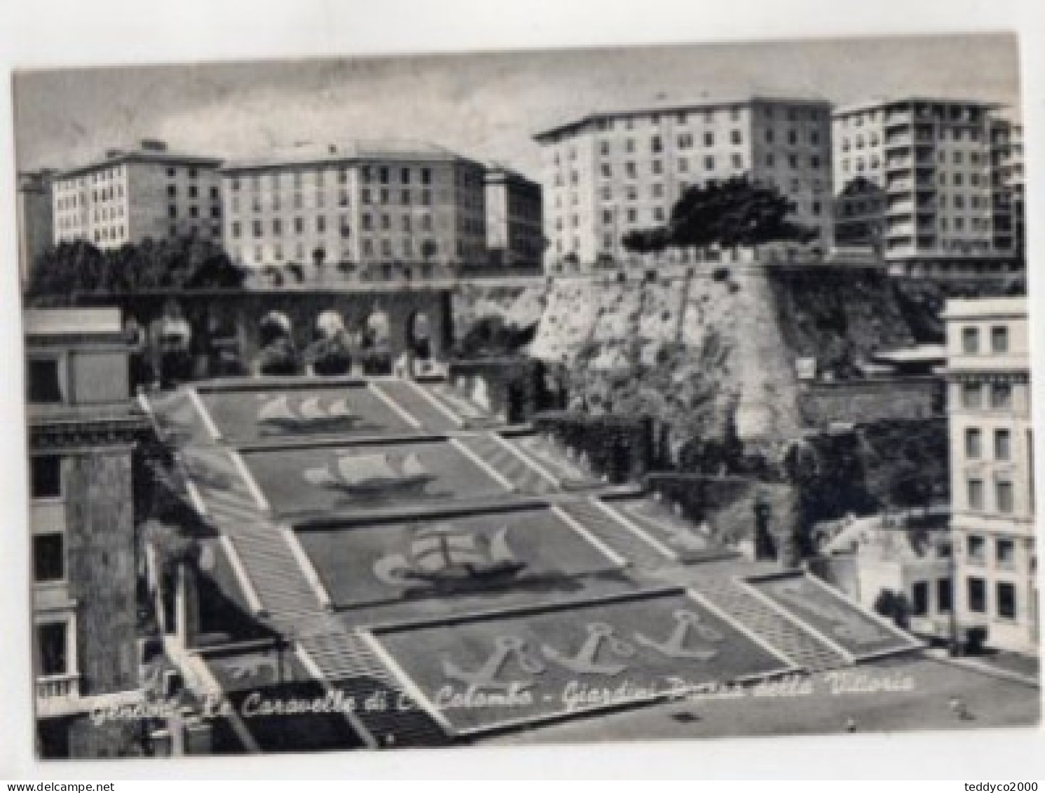 GENOVA Giardini Di Piazza Della Vittoria - Andere & Zonder Classificatie