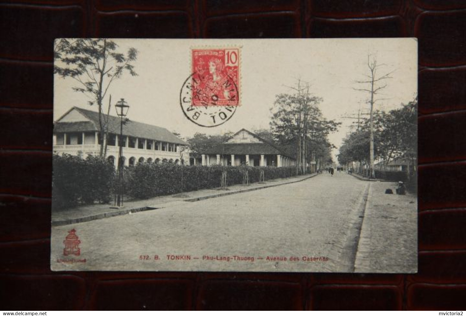 TONKIN - PHU LANG THUONG : Avenue Des Casernes - Viêt-Nam